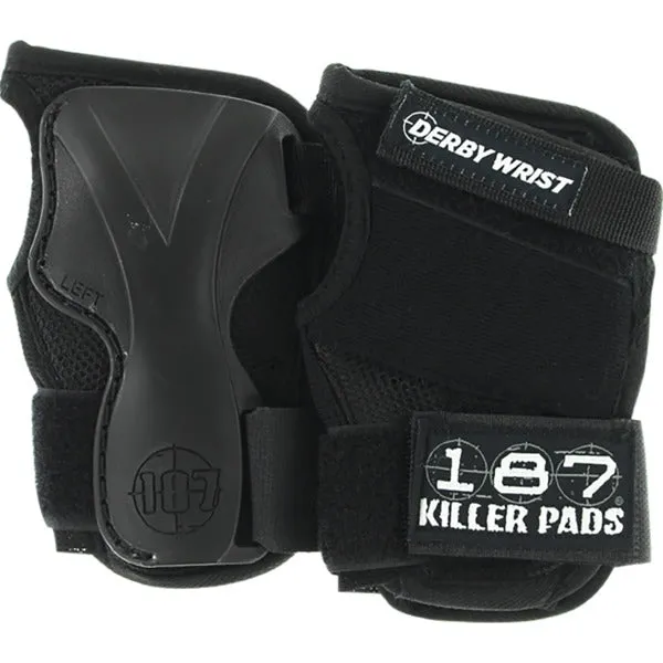 187 KILLER PADS DERBY WRIST GUARDS - BLACK