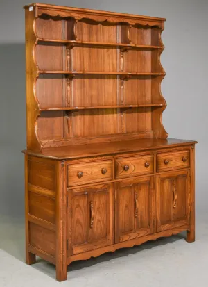 1940s Welch Oak Hutch, British