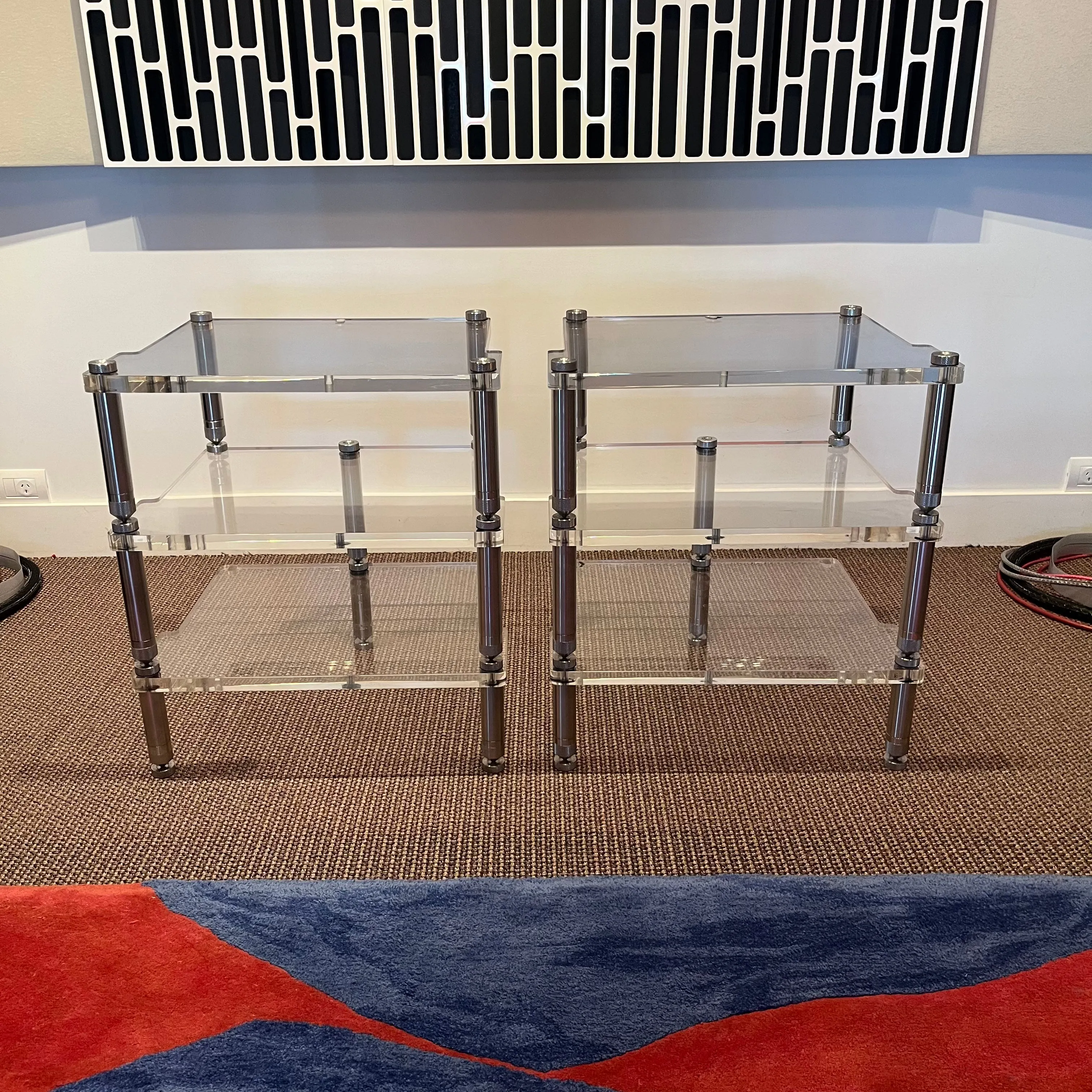 2 x 3 Shelf Modular Configurable Hifi Racks