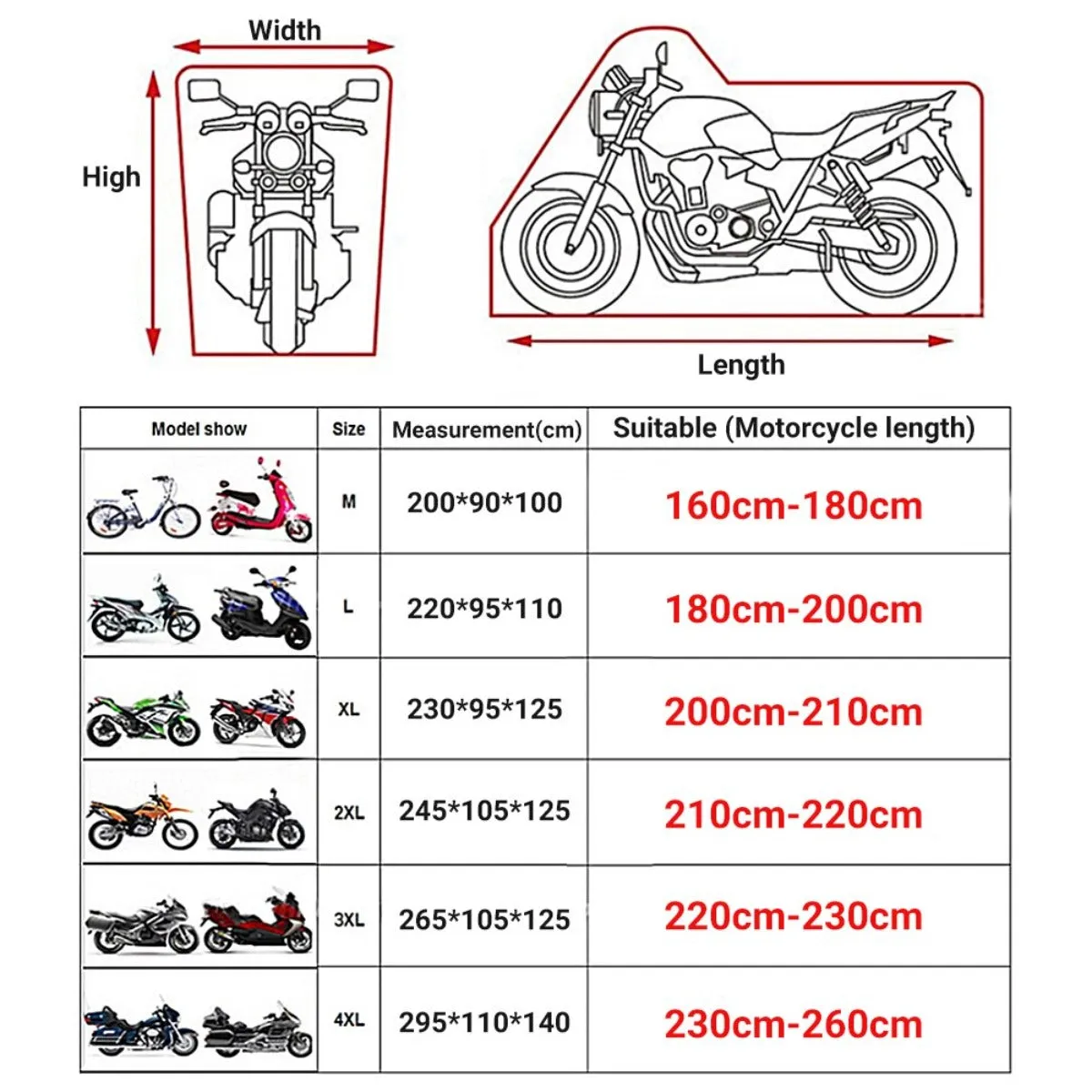 All Season Protective Motorcycle Cover - Camouflage