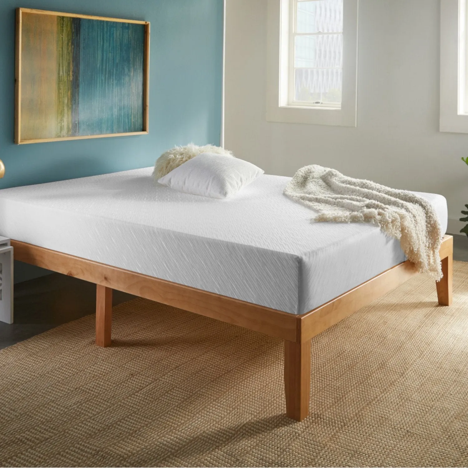 American Bedding Sleep Inc 6" Memory Foam Bed N Box Mattress - King