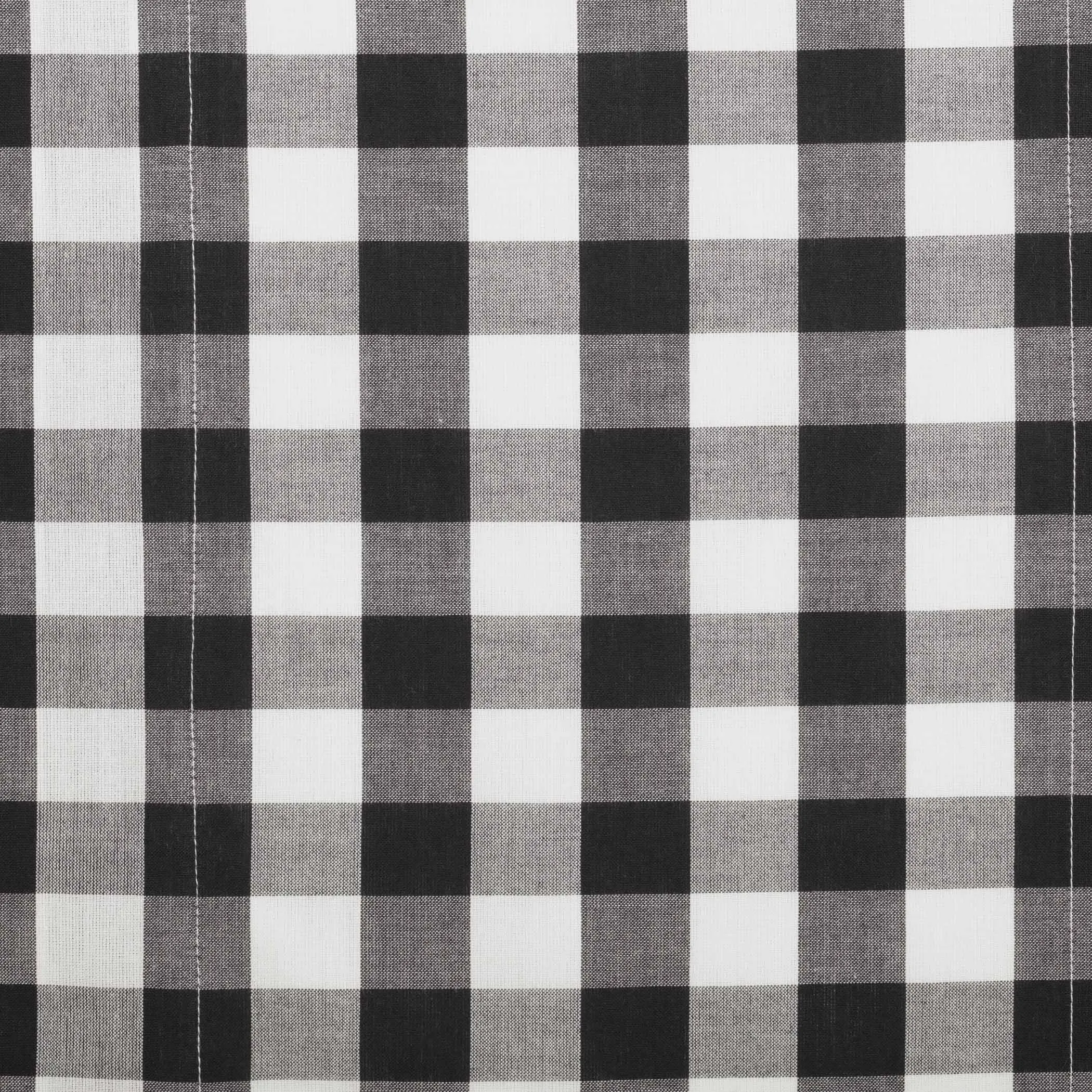 Annie Buffalo Black Check Door Panel 72x40