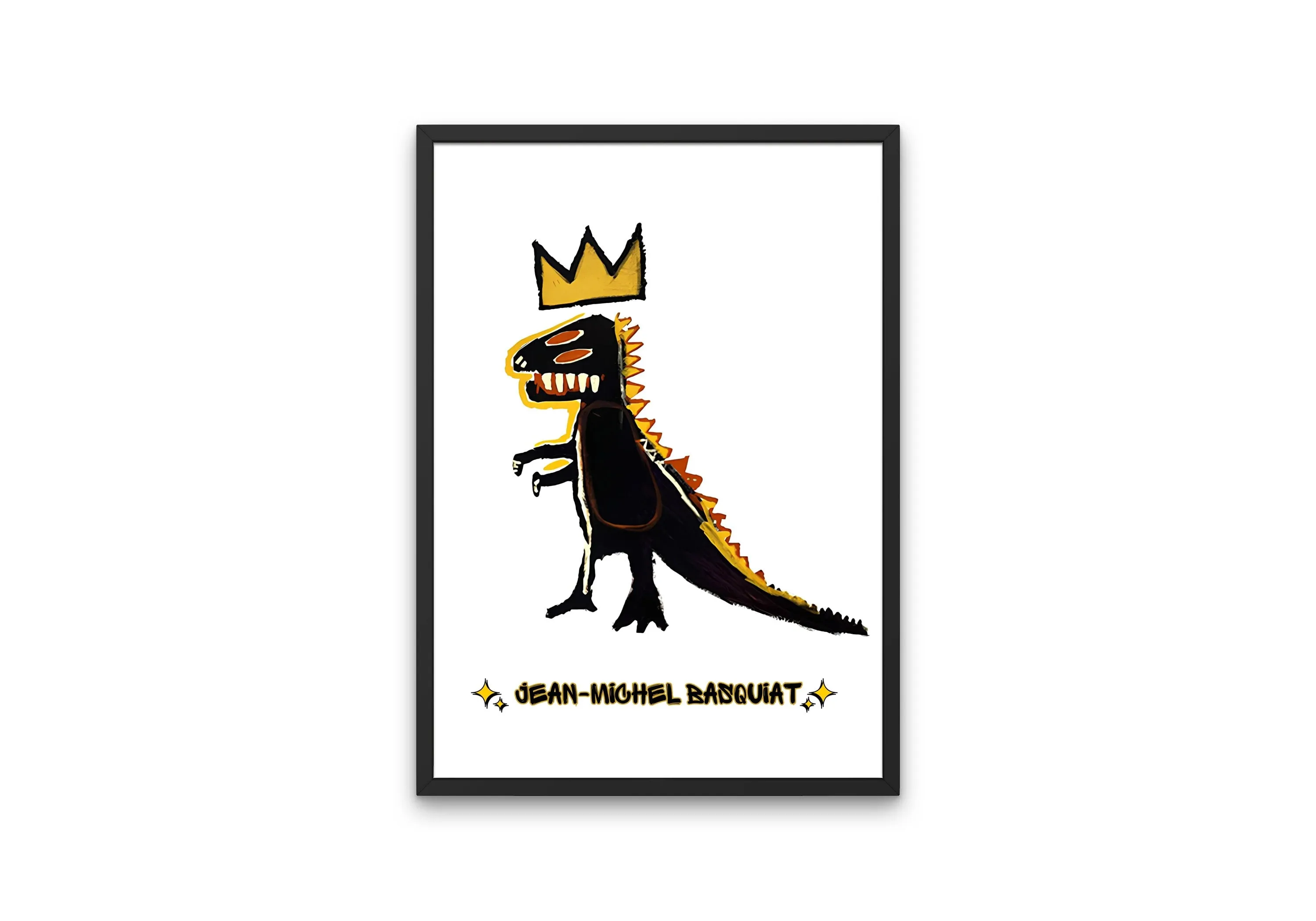 Basquiat Dinosaur Print INSTANT DOWNLOAD Art Prints, Jean Michel Basquiat Print, Urban Wall Art Print, Hip Hop Graffiti Poster, Basquiat Art, Dinosaur Poster