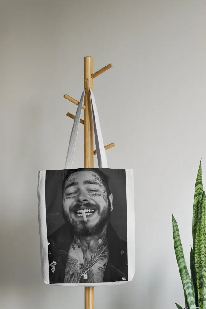 Black And White Post Malone Poster PRINTABLE WALL ART, Designer Wall Art, Printable Luxury Fashion Wall Art, Hypebeast Poster, Black White Décor