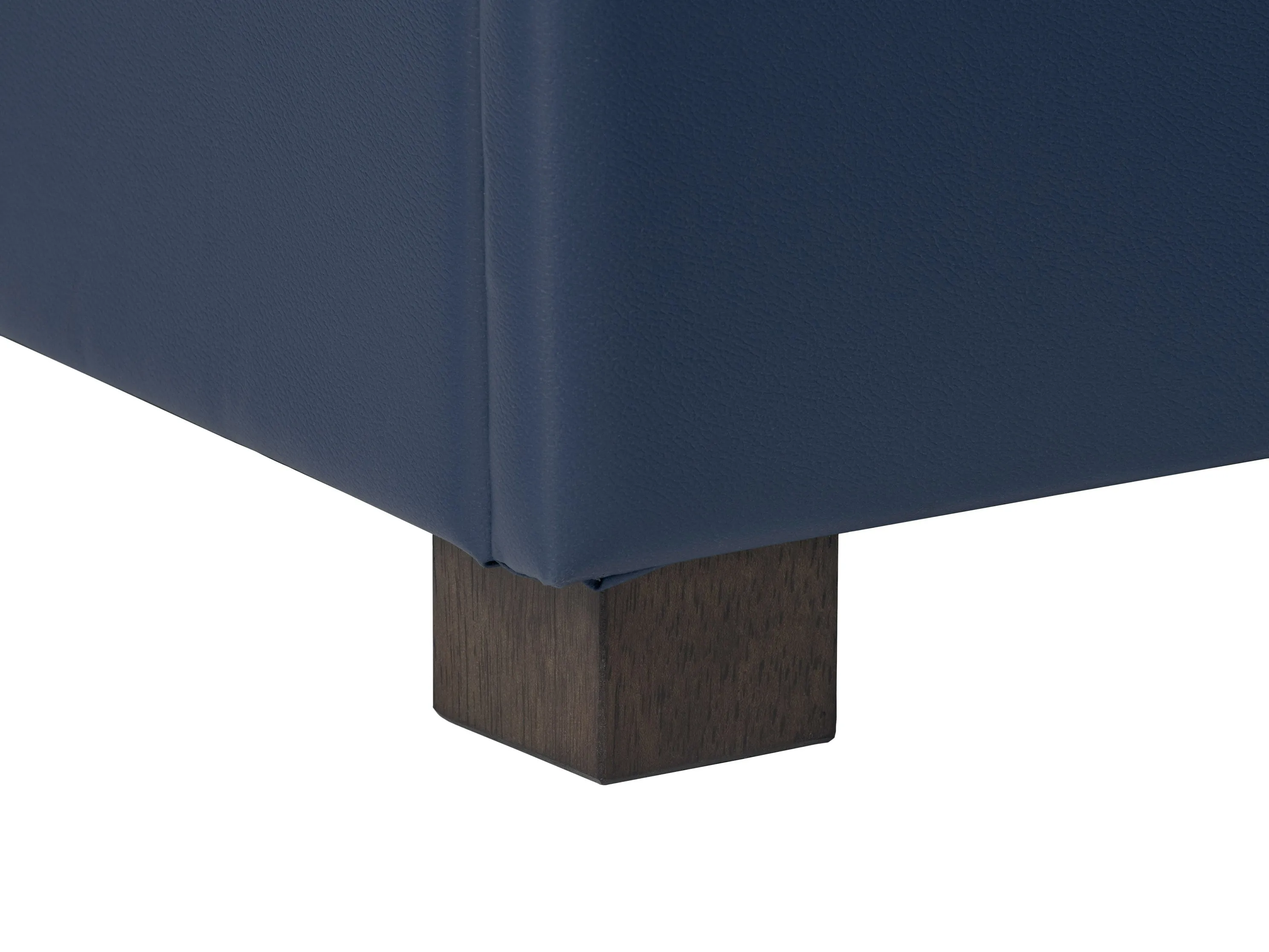 Blue Deluxe Storage Ottoman