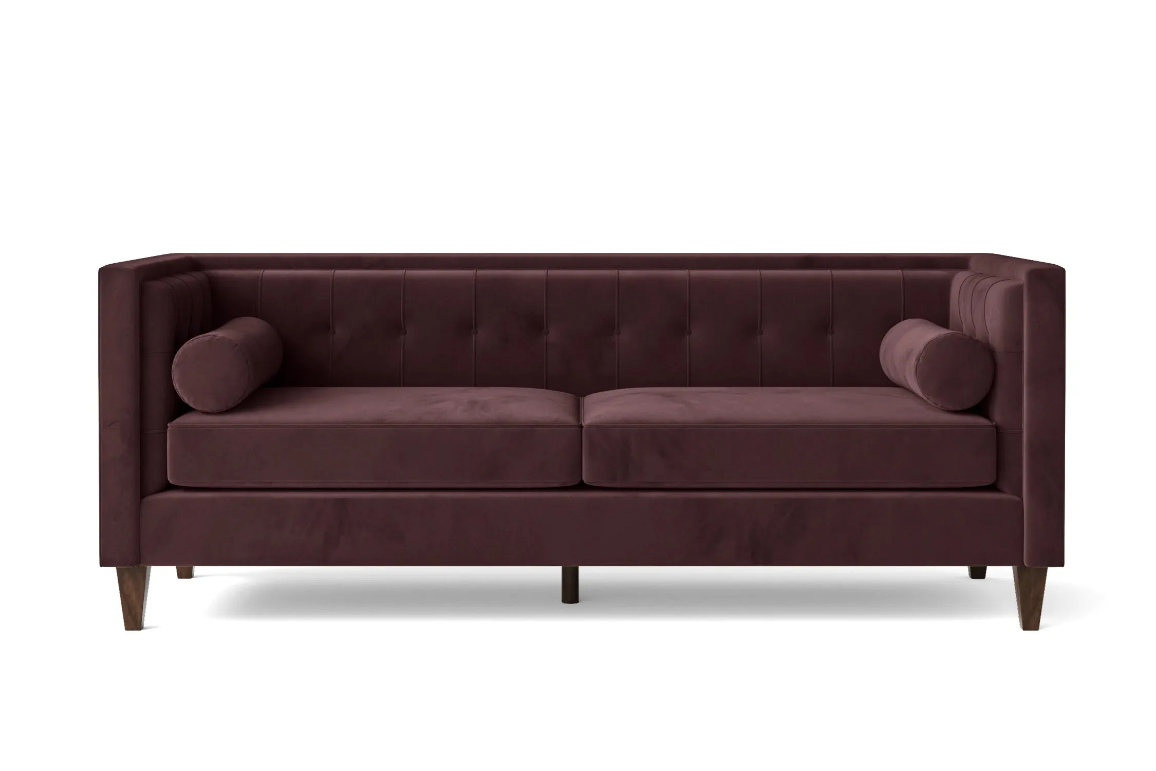 Brescia 3 Seater Sofa Grape Velvet