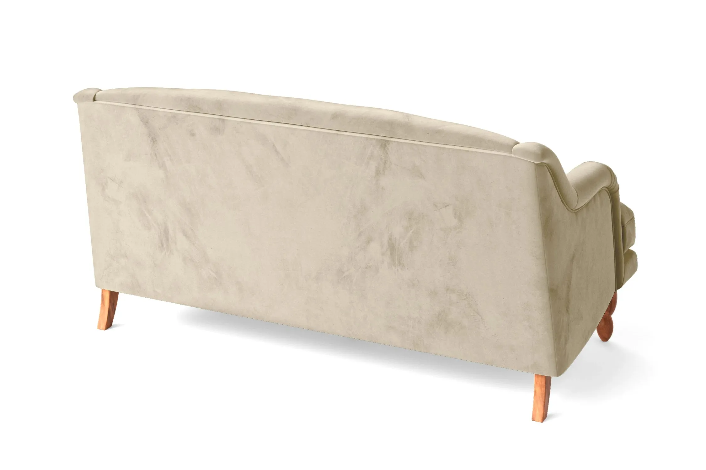 Burlington 3 Seater Sofa Cream Velvet