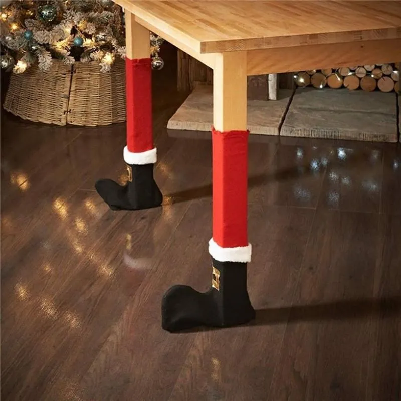 Chair or Table Christmas Feet Covers