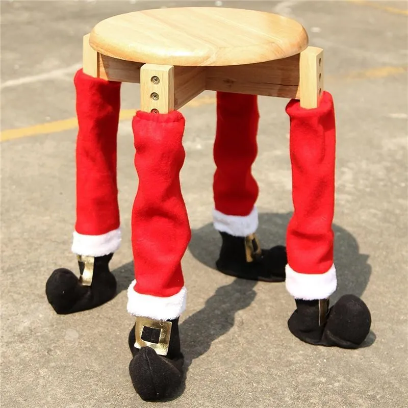 Chair or Table Christmas Feet Covers