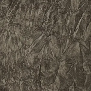 Charcoal Gray Crushed Velvet Flocking Fabric