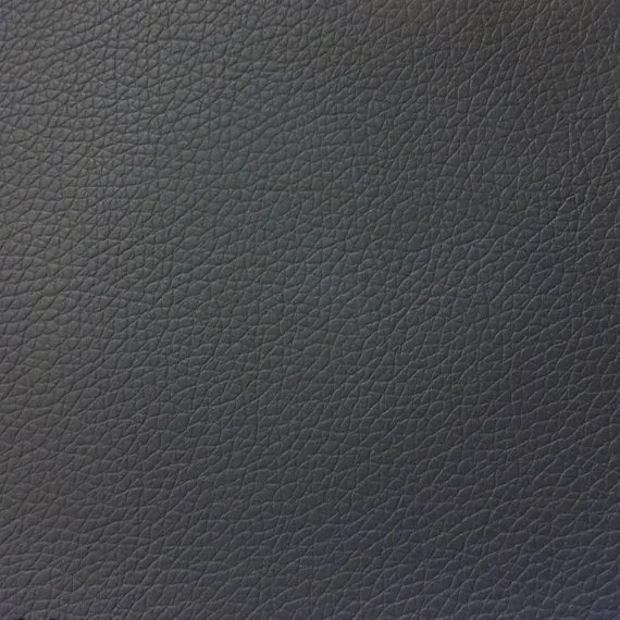 Charcoal Pigskin Faux Leather Vinyl Fabric