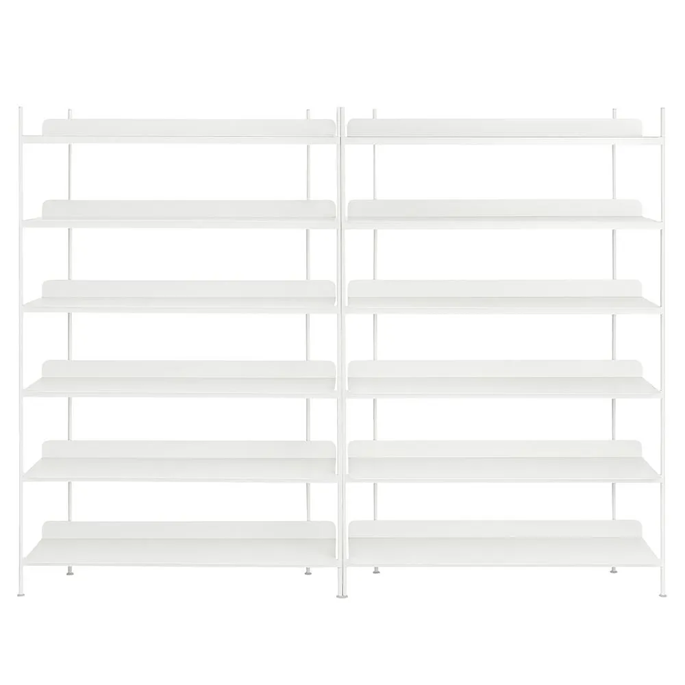 Compile shelving system