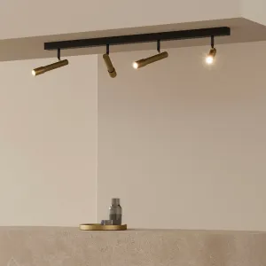 Contemporary Steel Spotlight Bar