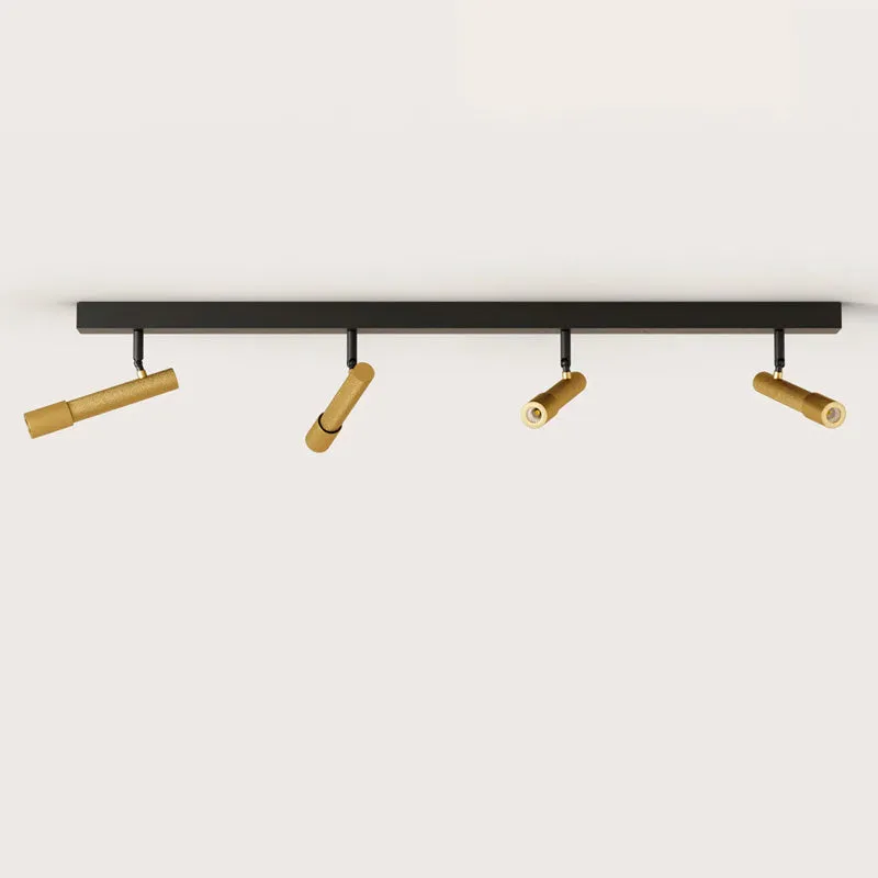 Contemporary Steel Spotlight Bar