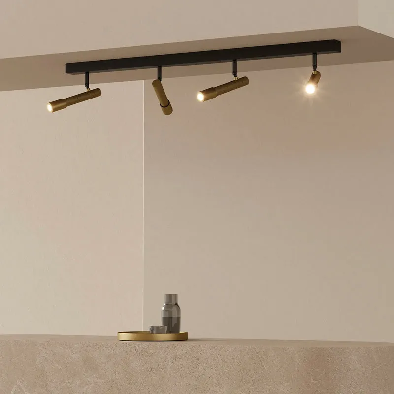 Contemporary Steel Spotlight Bar