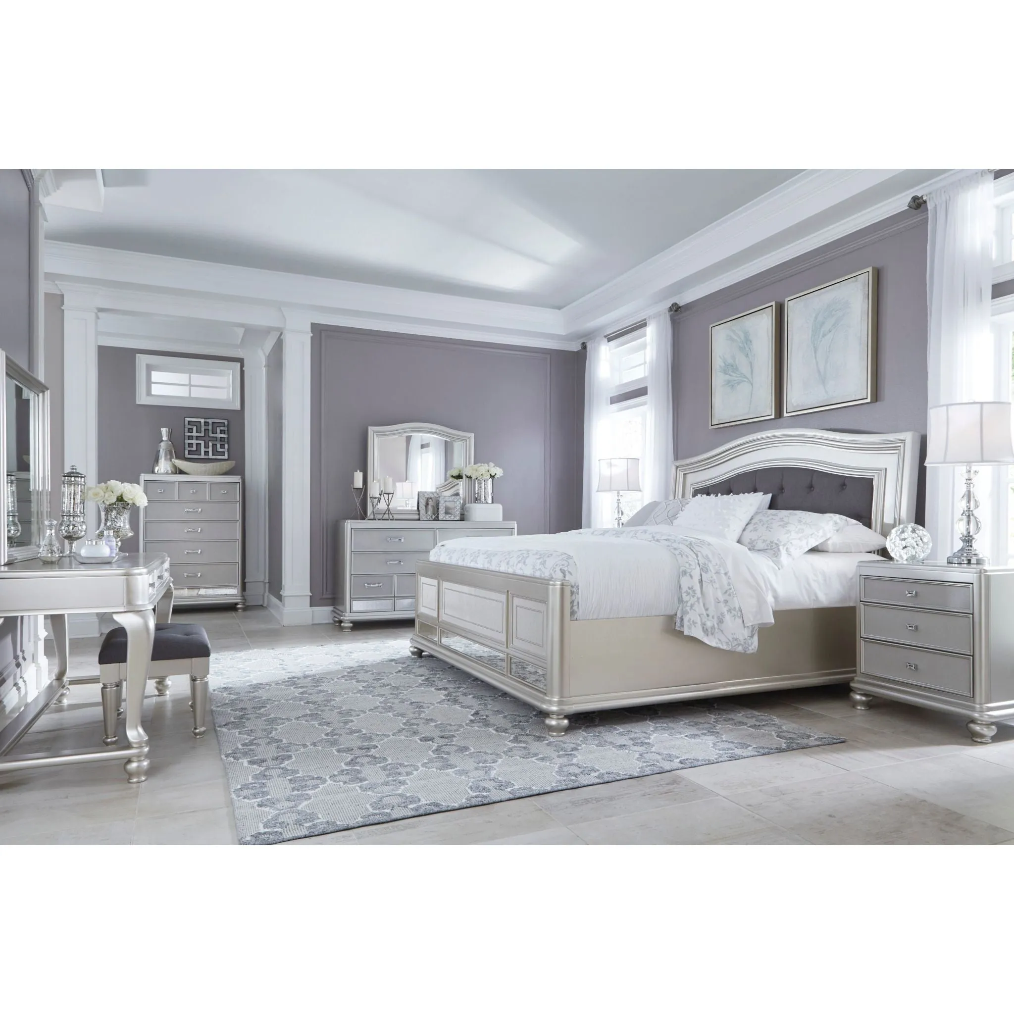 Coralayne 5 Piece King Bedroom