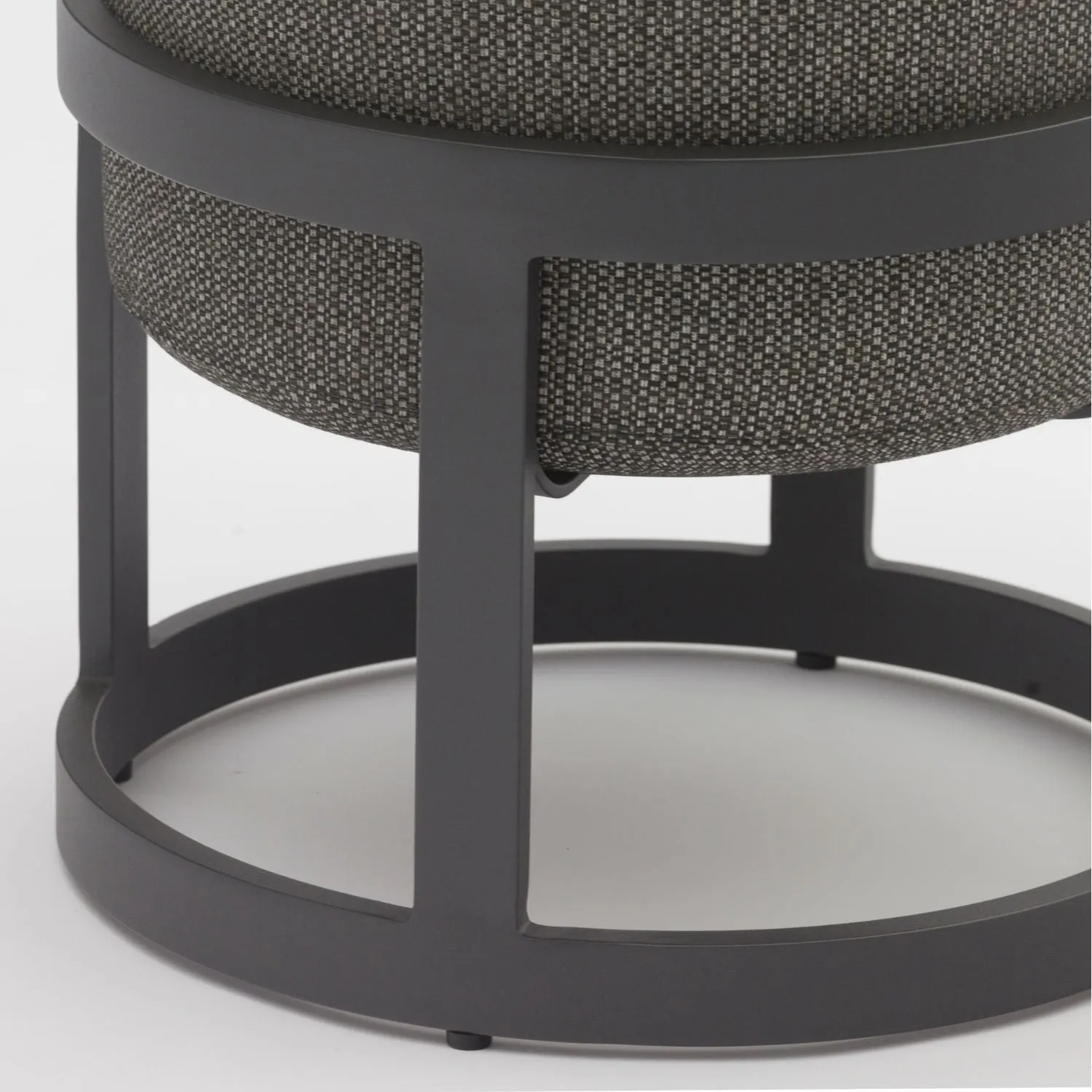 Davenport Stackable Charcoal Ottoman