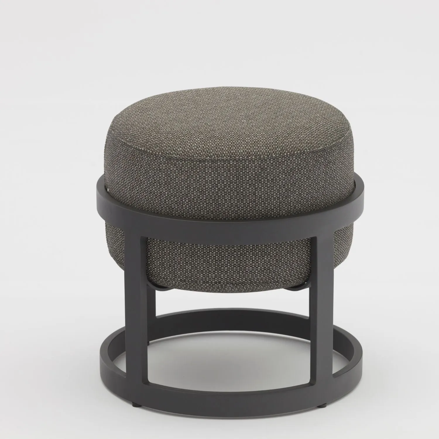 Davenport Stackable Charcoal Ottoman