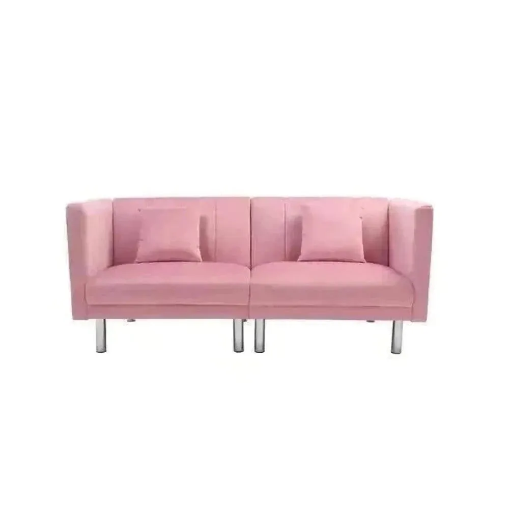 Dolcy Line Sofa Set in Pink