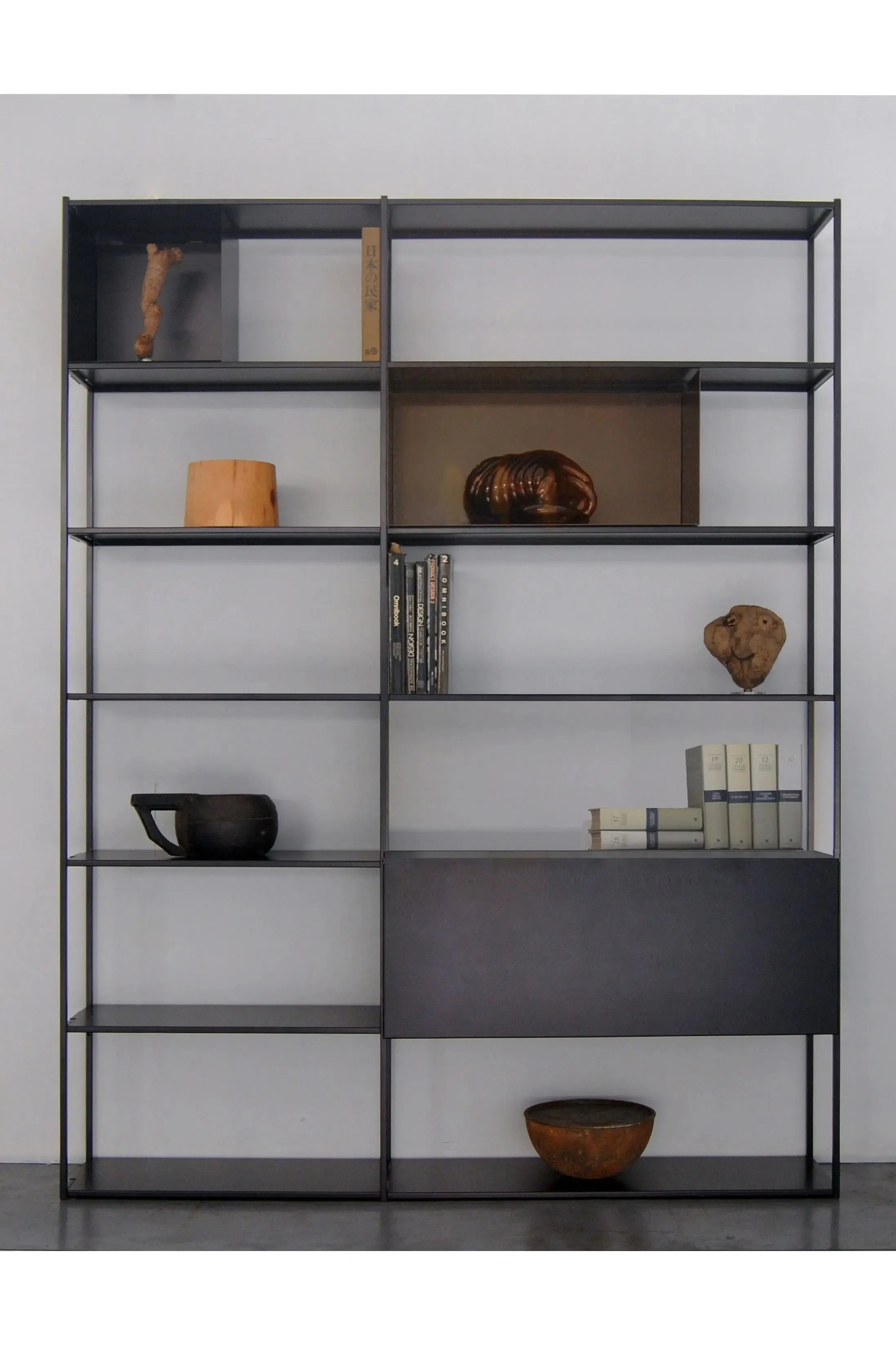 Easy Irony System - Bookcase, Composition B - Floor Model Palm Beach