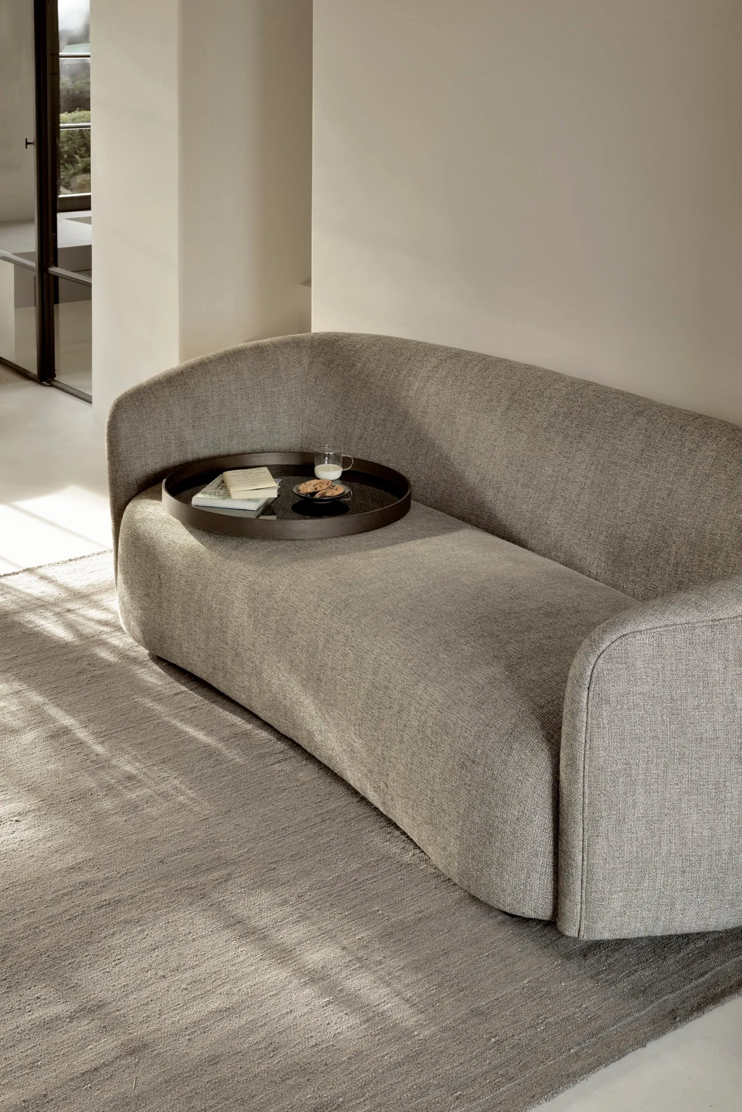 Ellipse Sofa - 3 Seater - Ash