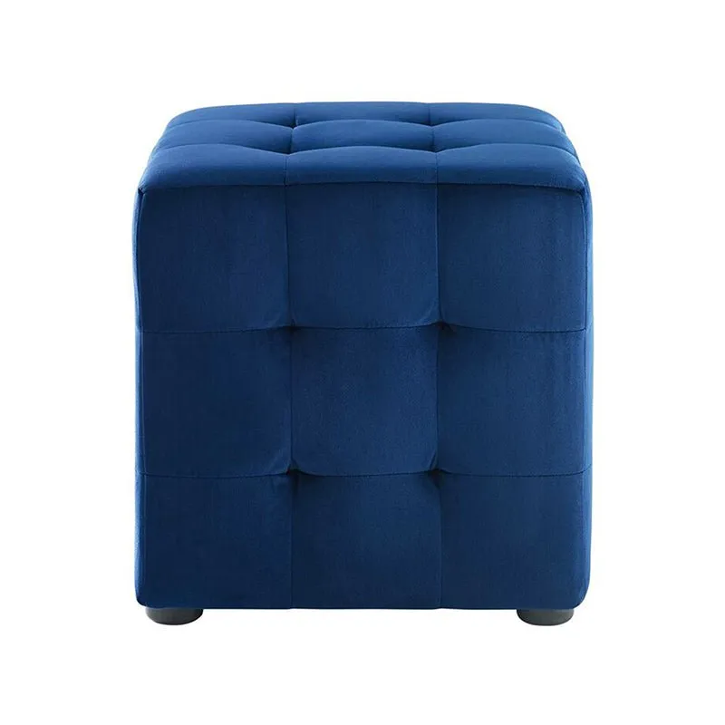 Emica Square Shape Fabric Ottoman Pouffe Puffy for Foot Rest Home Furniture