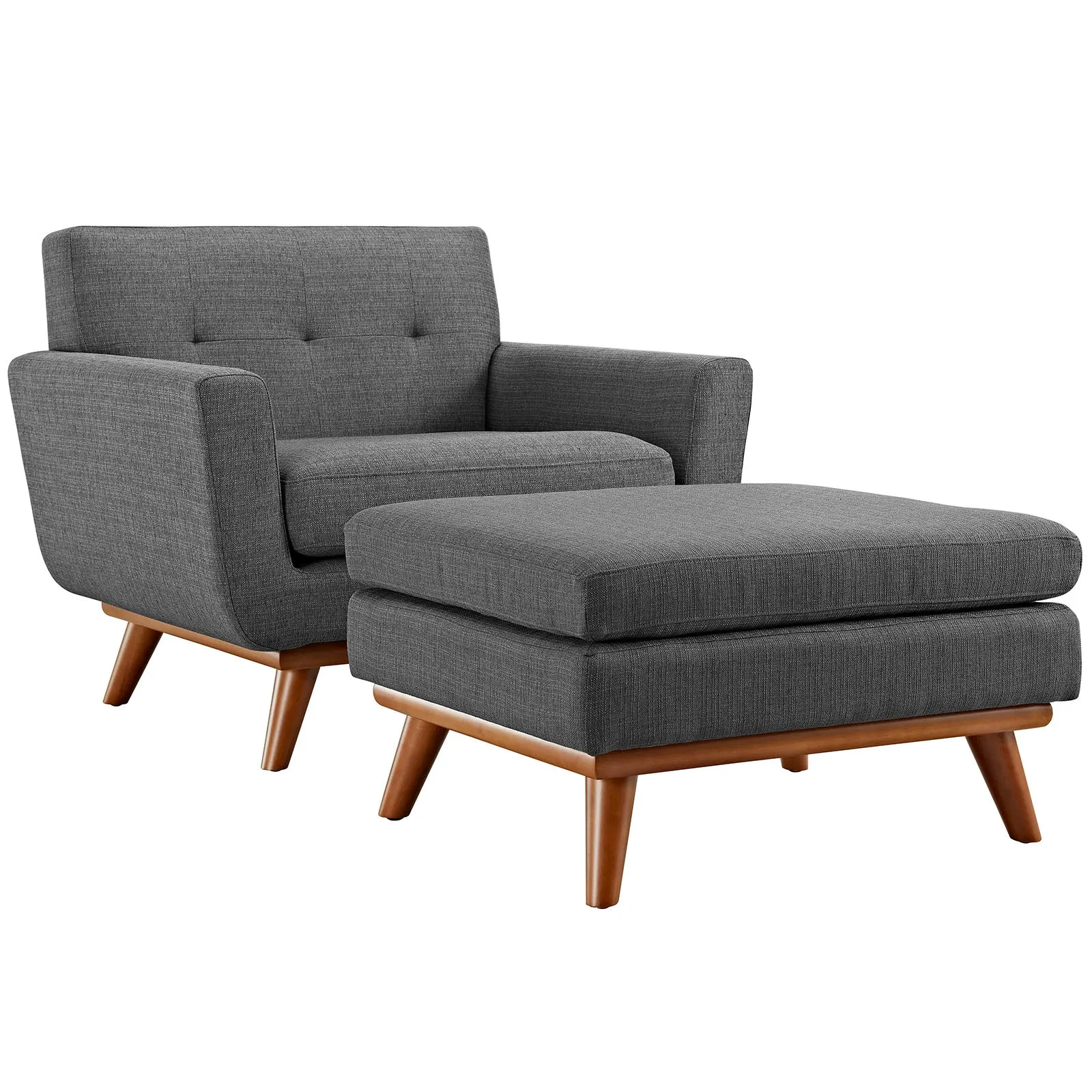 Engage 2 Piece Armchair and Ottoman