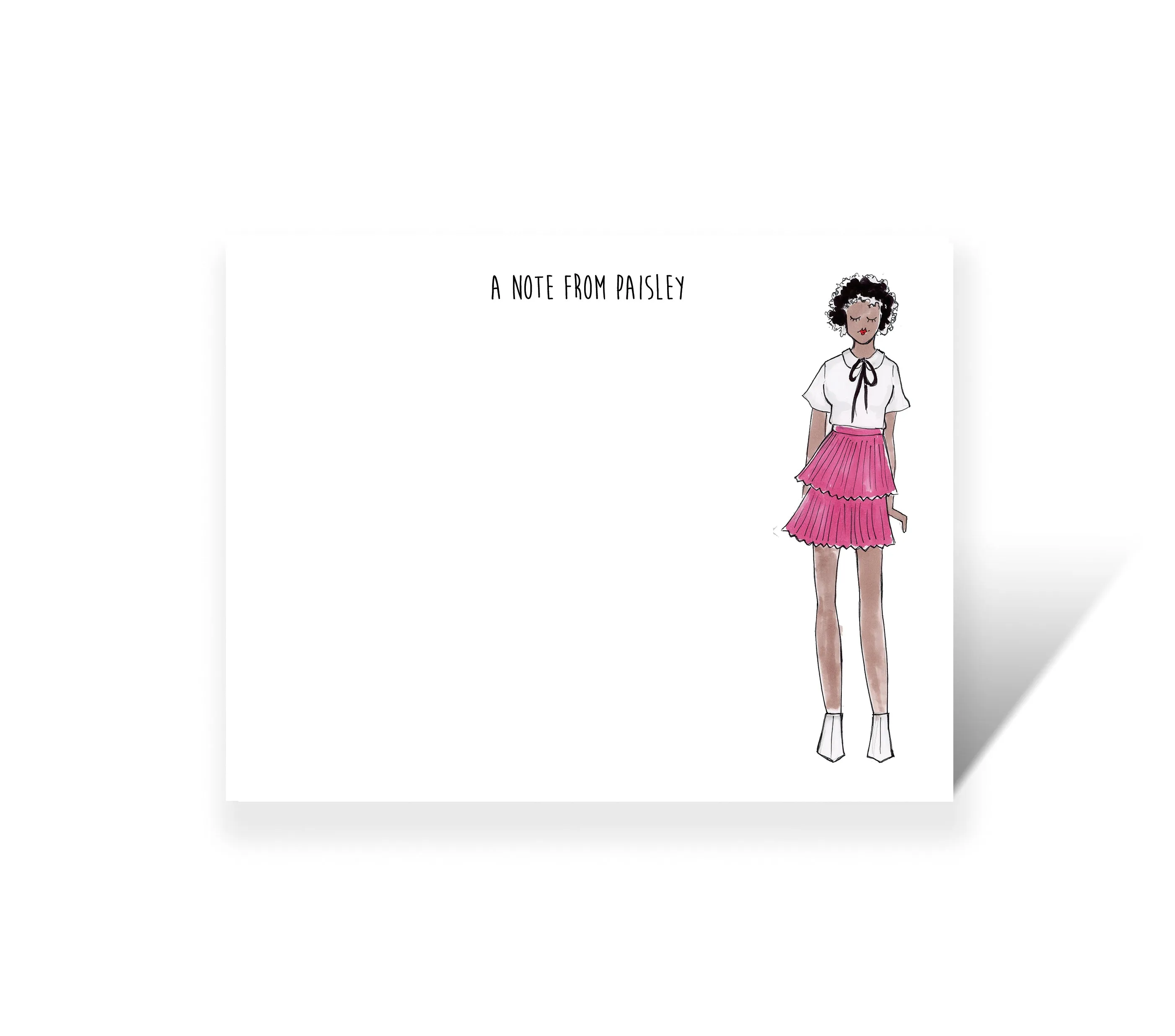 Fashion Drawing Online Course   Personalized Note Cards Bundle