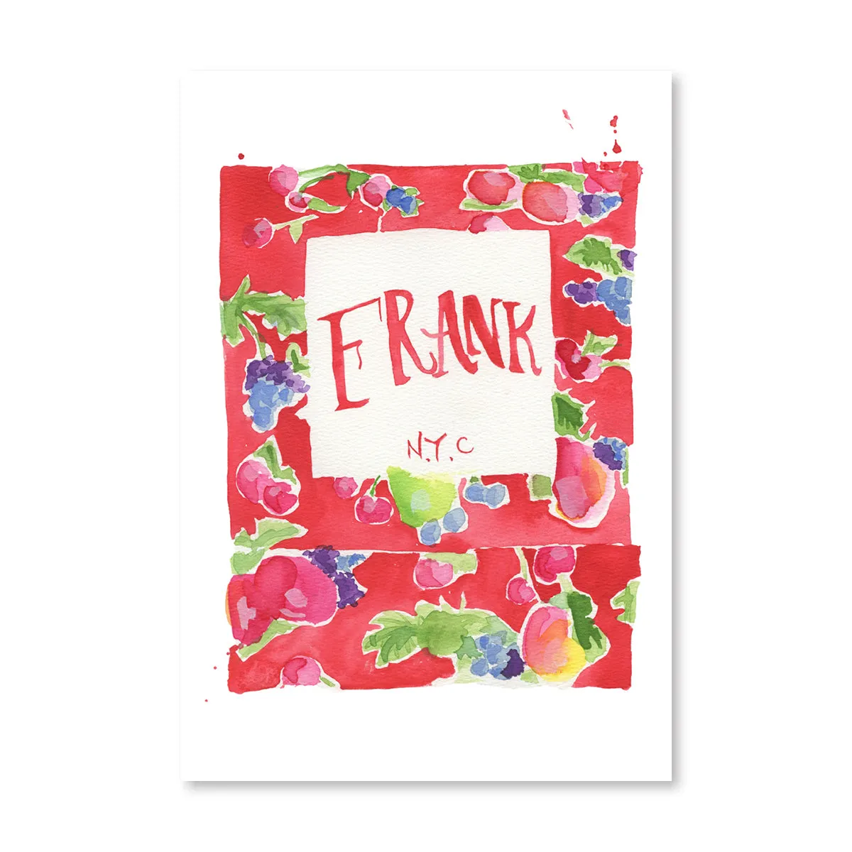 Frank NYC Matchbook