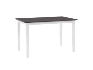 Grey and White Dining Table