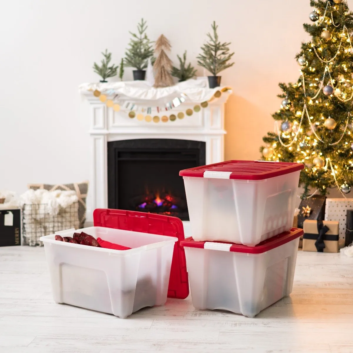 Holiday Stackable Storage Box