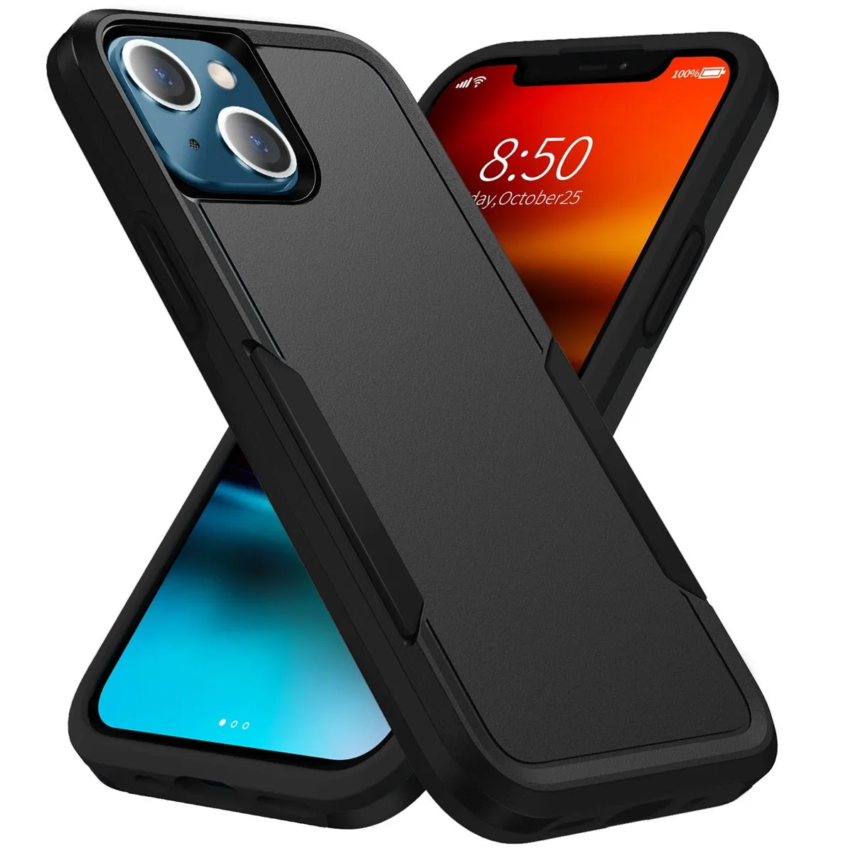 iPhone 8 Plus Rugged Case - Black