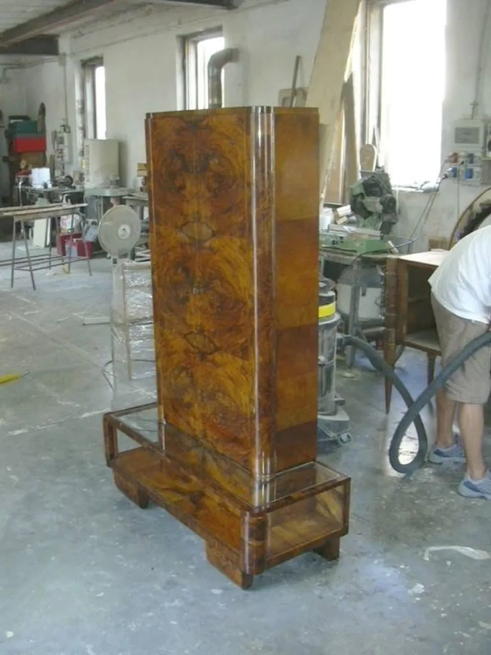 Italian Deco Gentleman's Changing Cabinet