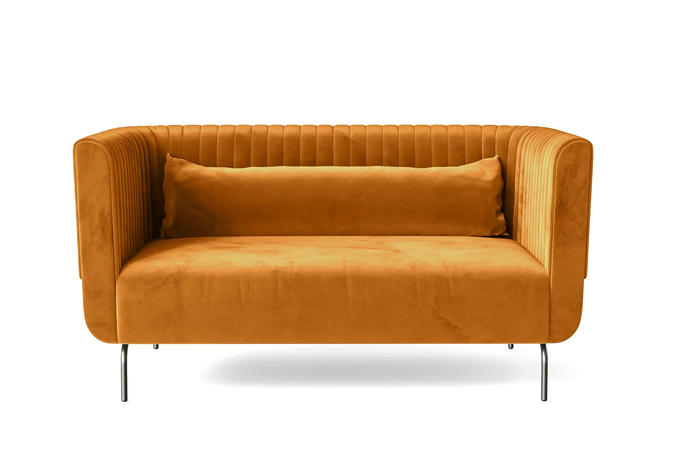 Jackson 2 Seater Sofa Gold Velvet