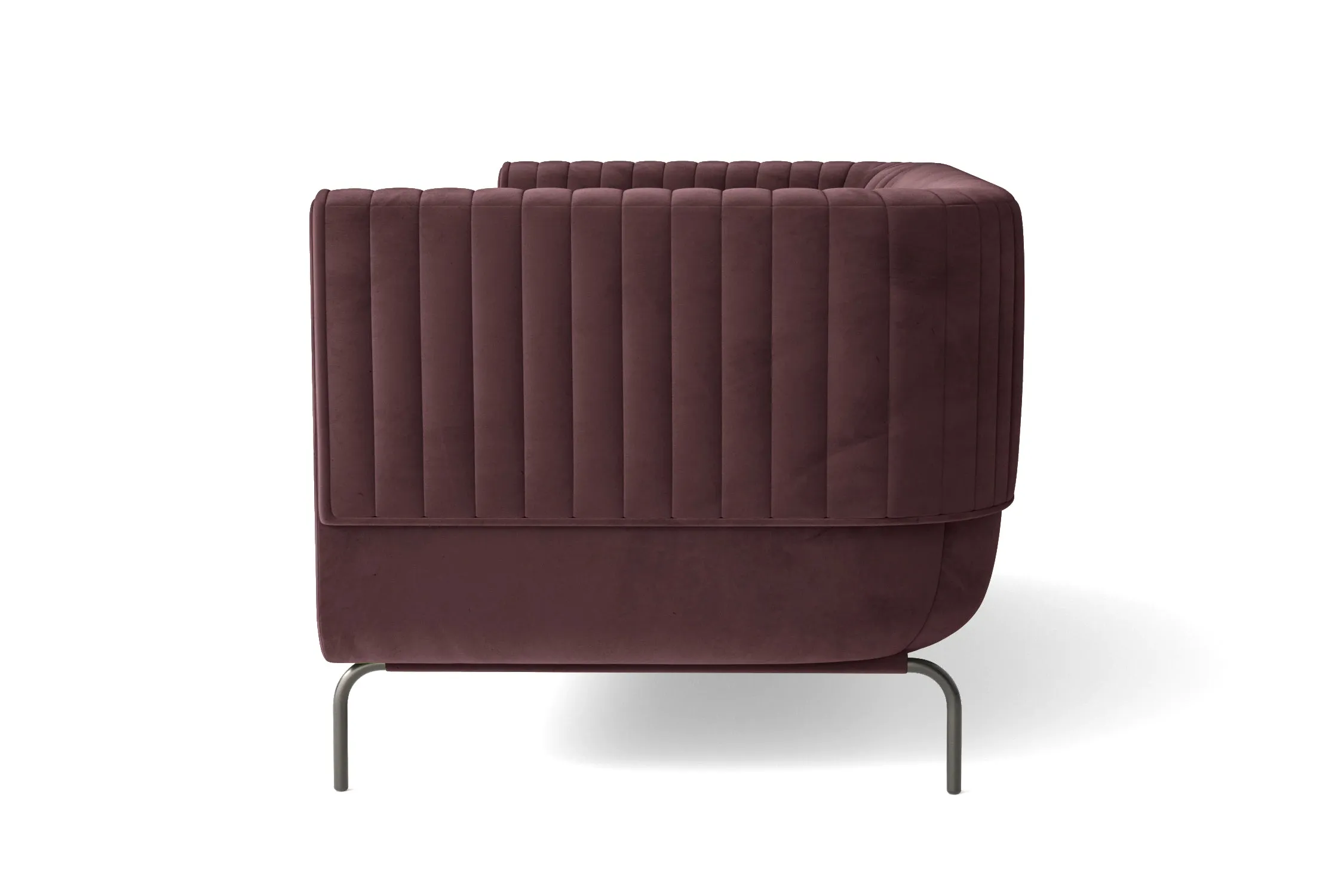 Jackson 3 Seater Sofa Grape Velvet