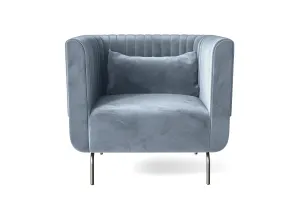 Jackson Armchair Baby Blue Velvet