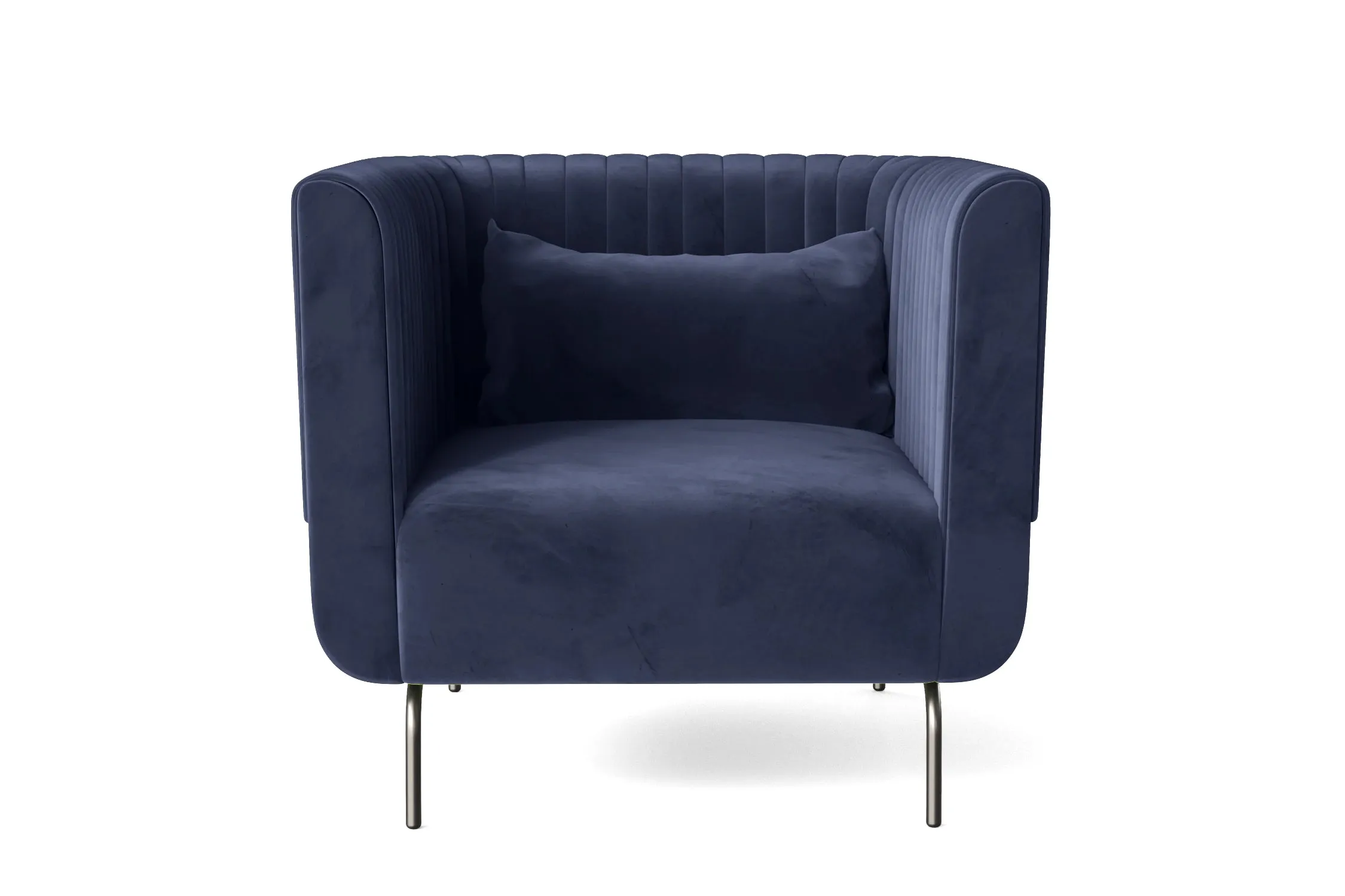 Jackson Armchair Dark Blue Velvet