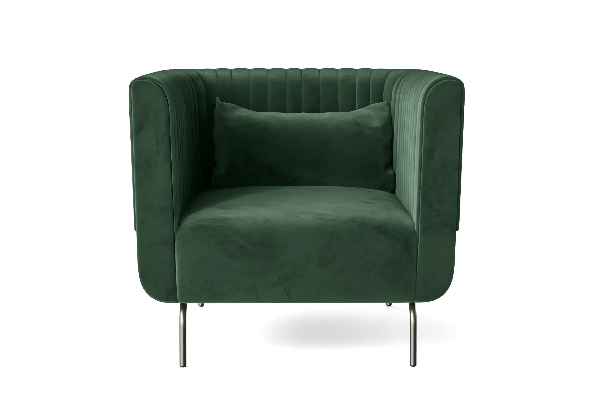 Jackson Armchair Green Velvet