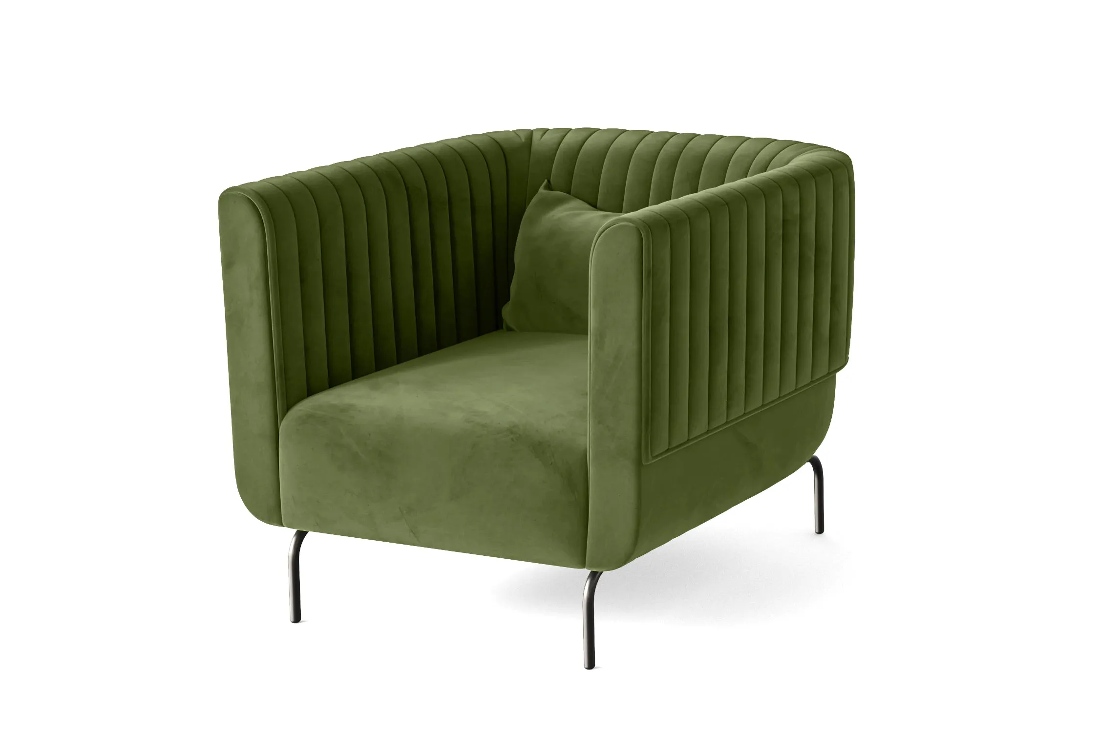 Jackson Armchair Lime Velvet