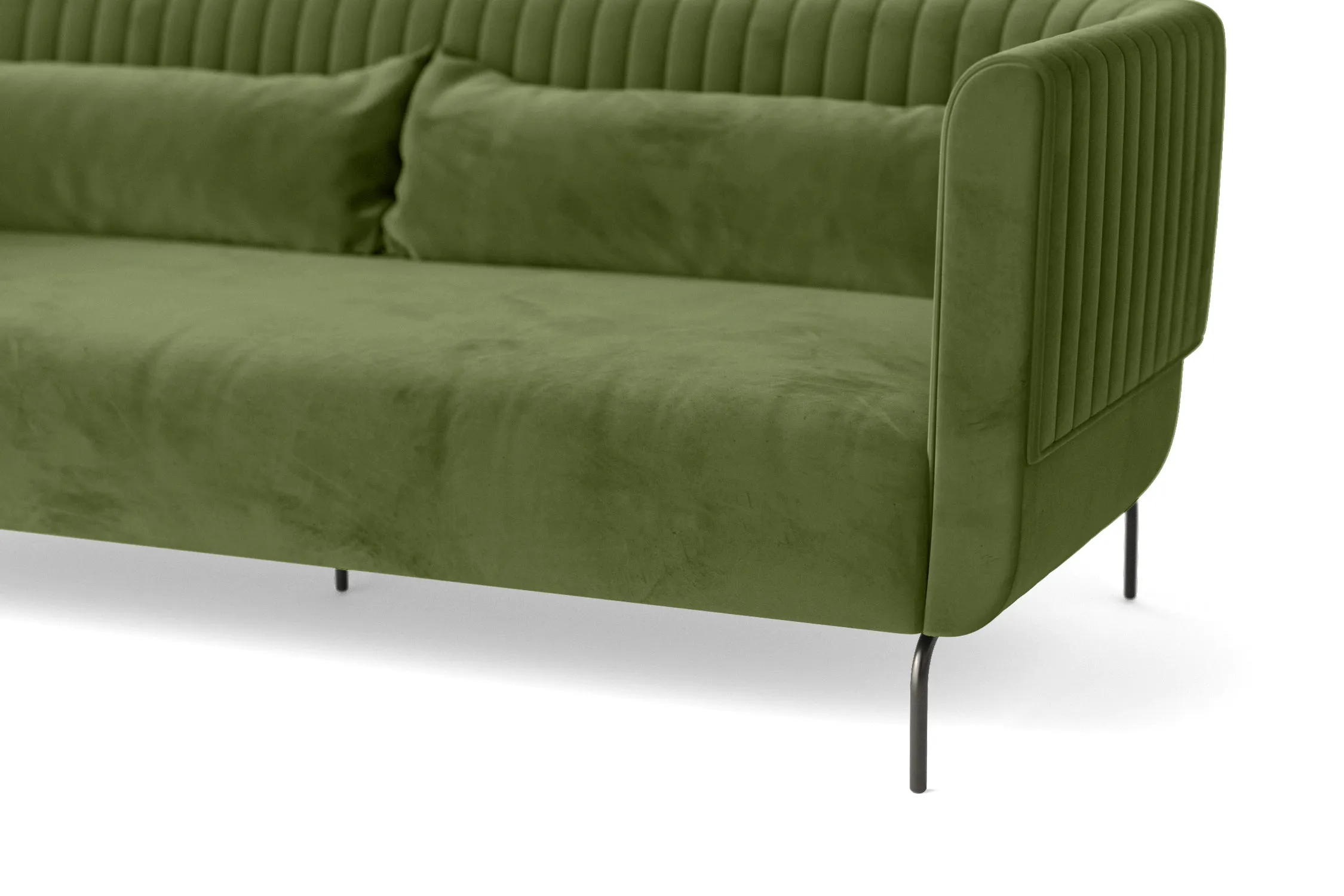 Jackson Armchair Lime Velvet