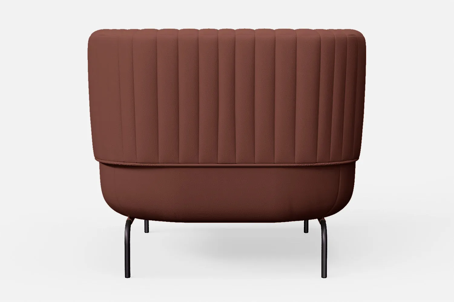 Jackson Armchair Mauve Leather