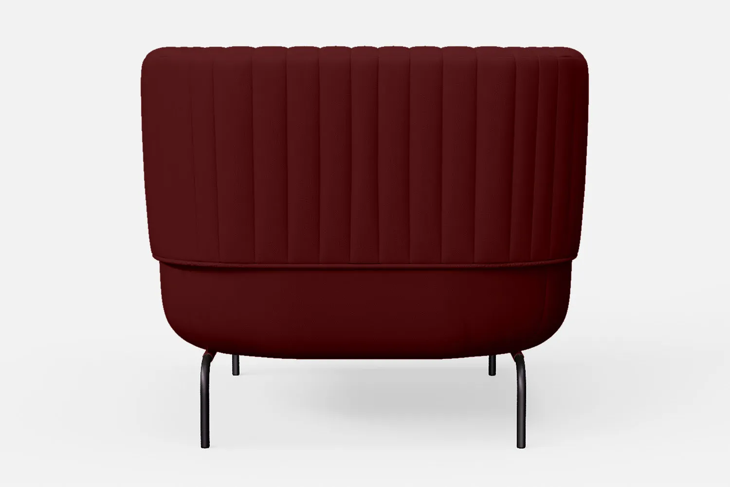 Jackson Armchair Red Leather