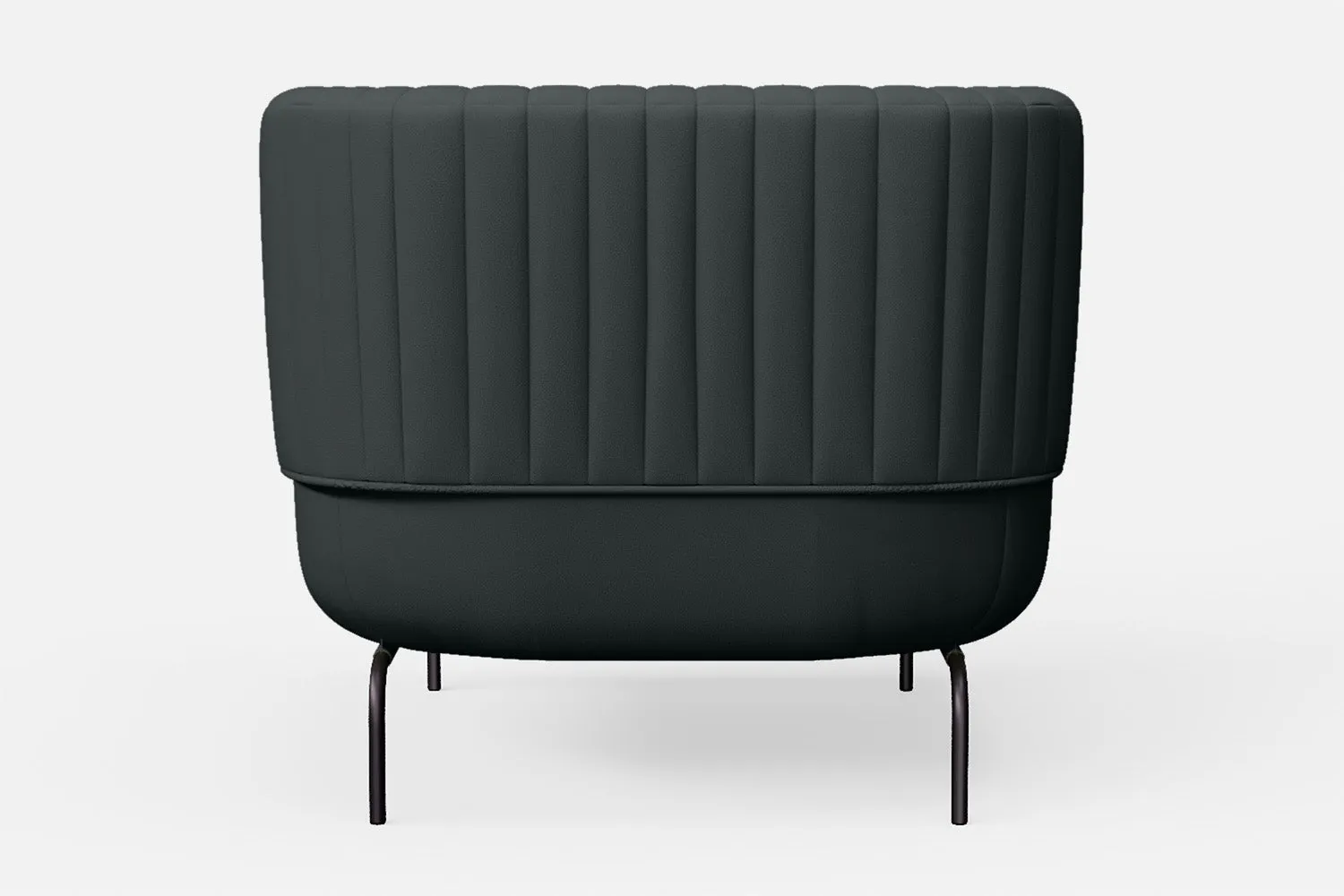 Jackson Armchair Slate Leather