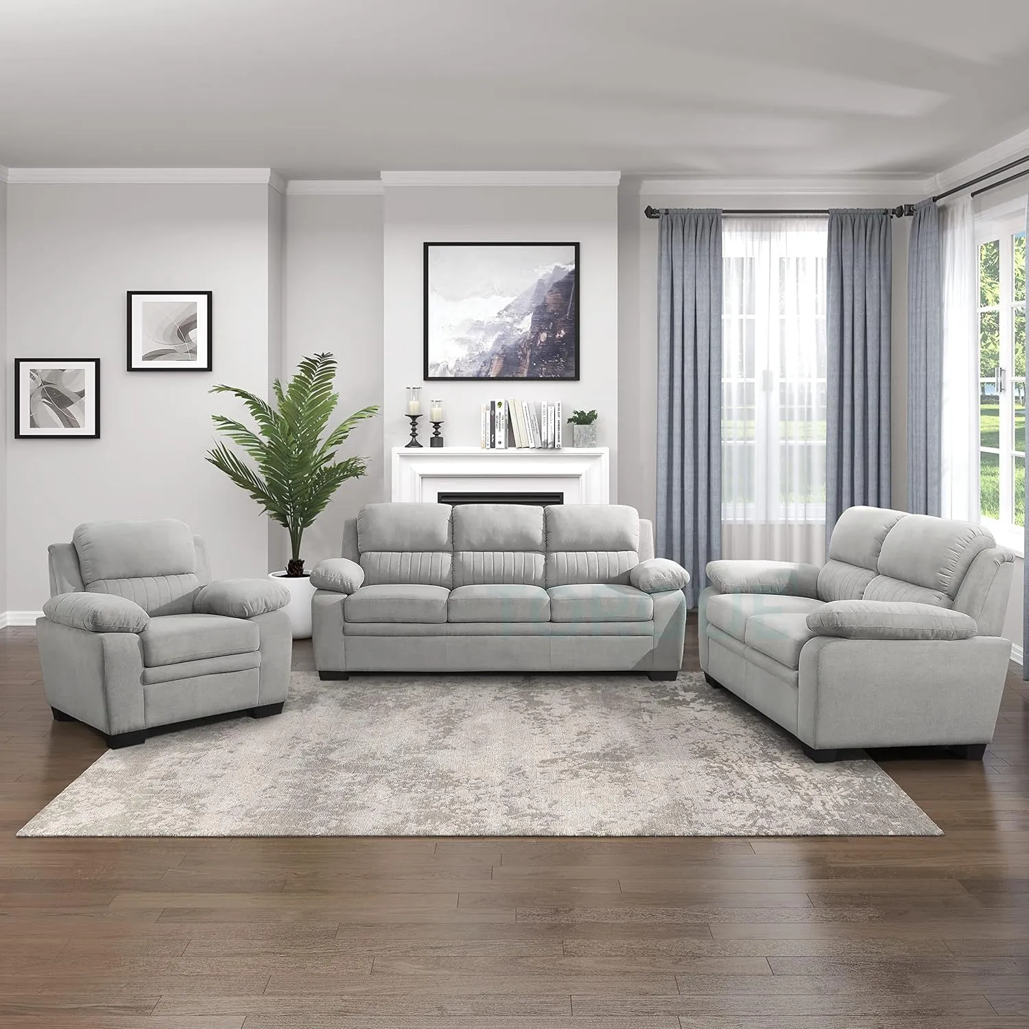 Jett  Premium Fabric Sofa Set