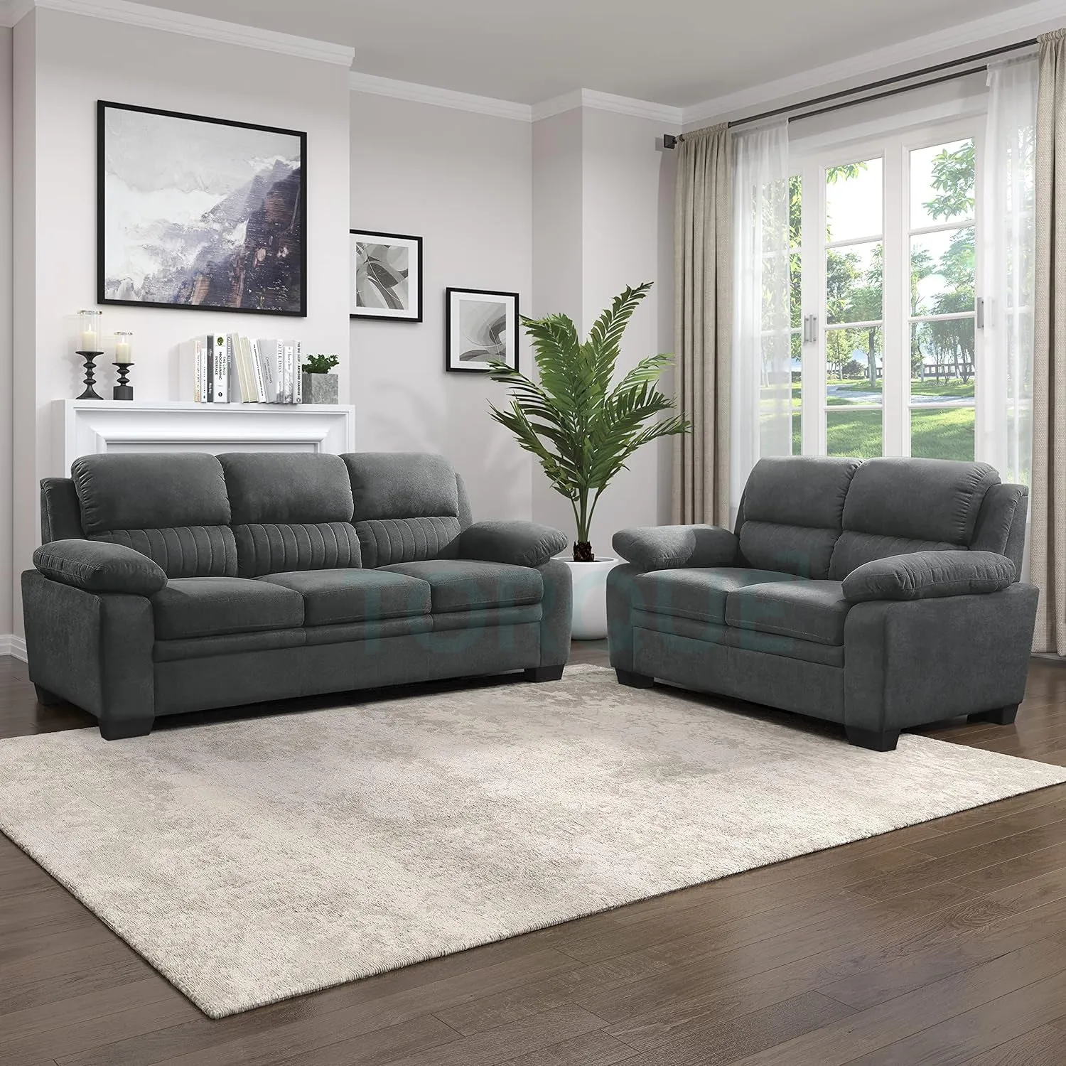 Jett  Premium Fabric Sofa Set