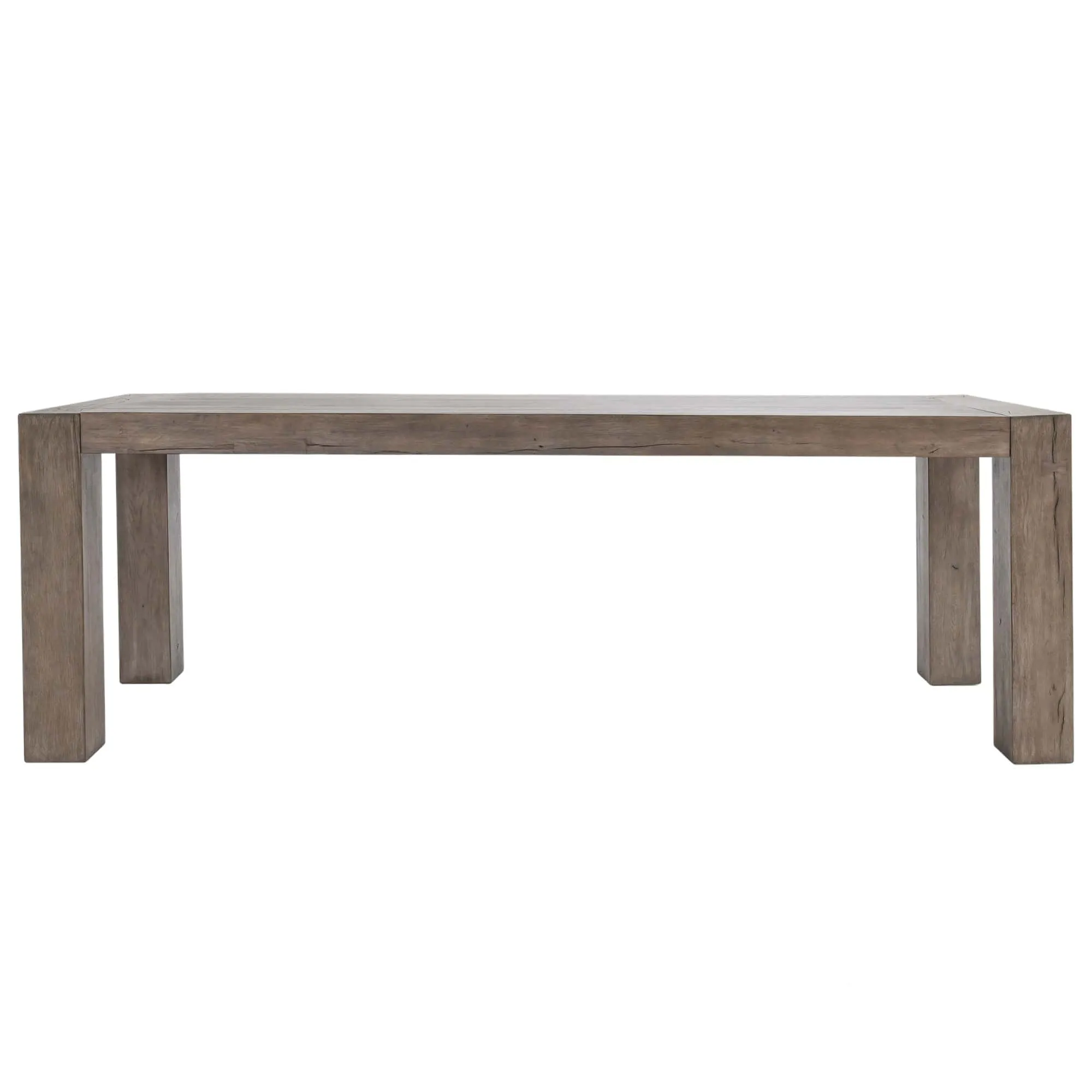 Kingston 89" Rectangular Dining Table, Gray