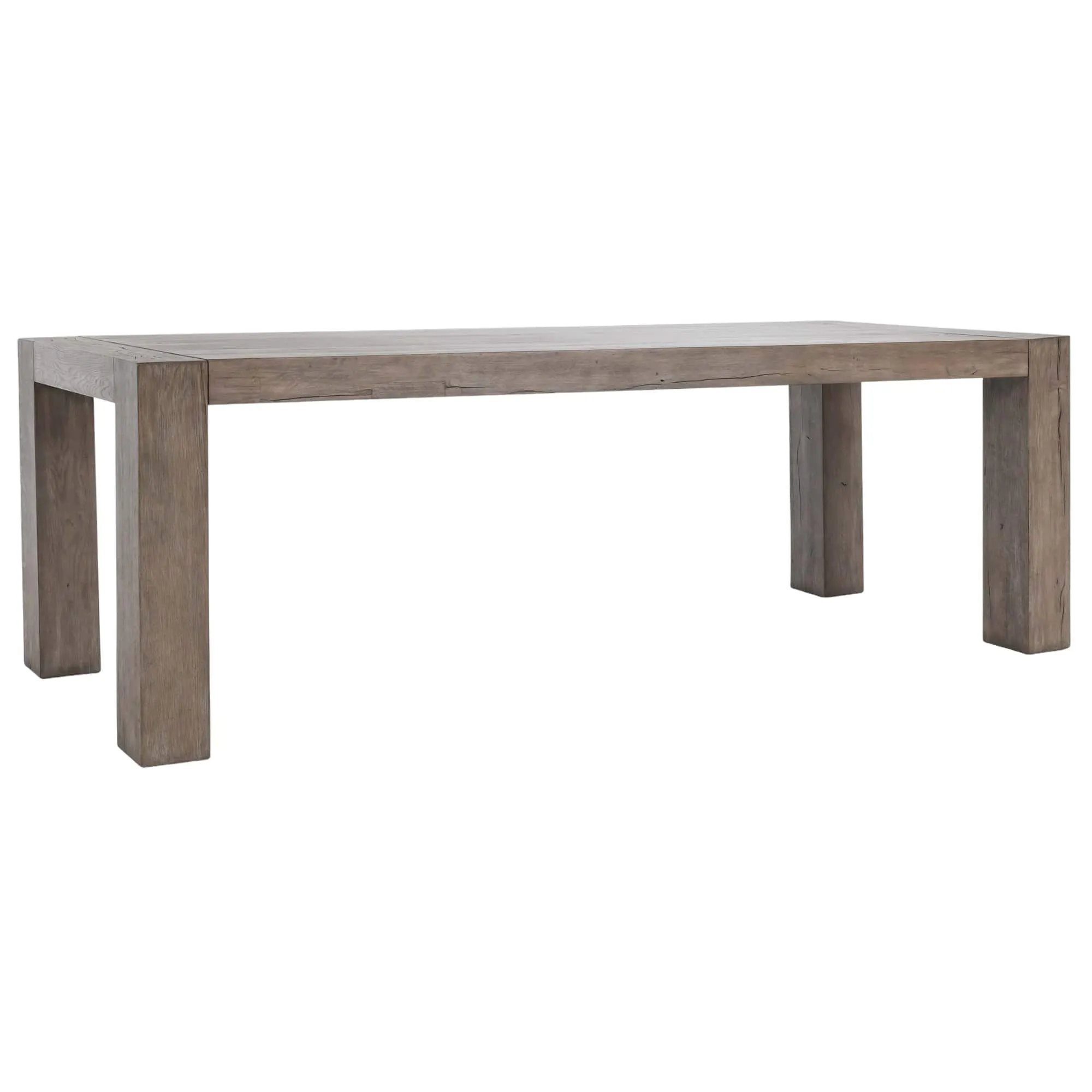 Kingston 89" Rectangular Dining Table, Gray