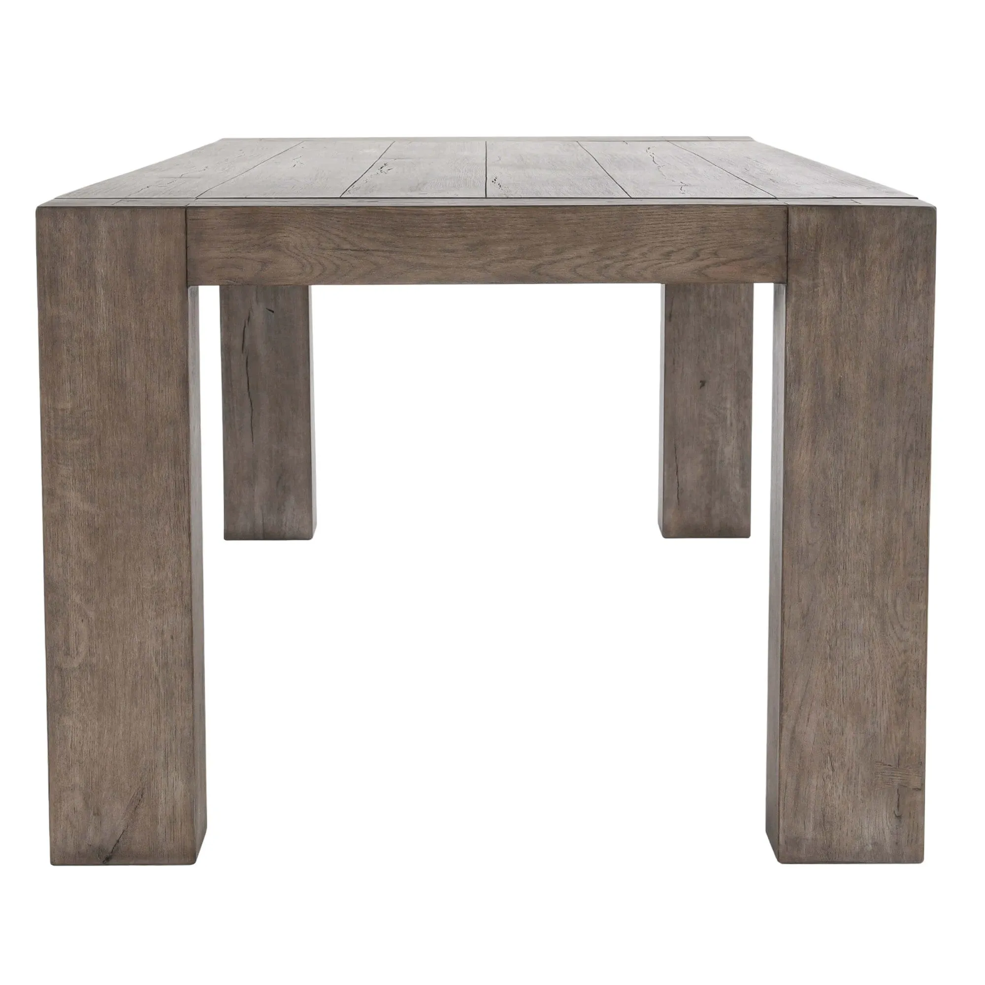 Kingston 89" Rectangular Dining Table, Gray