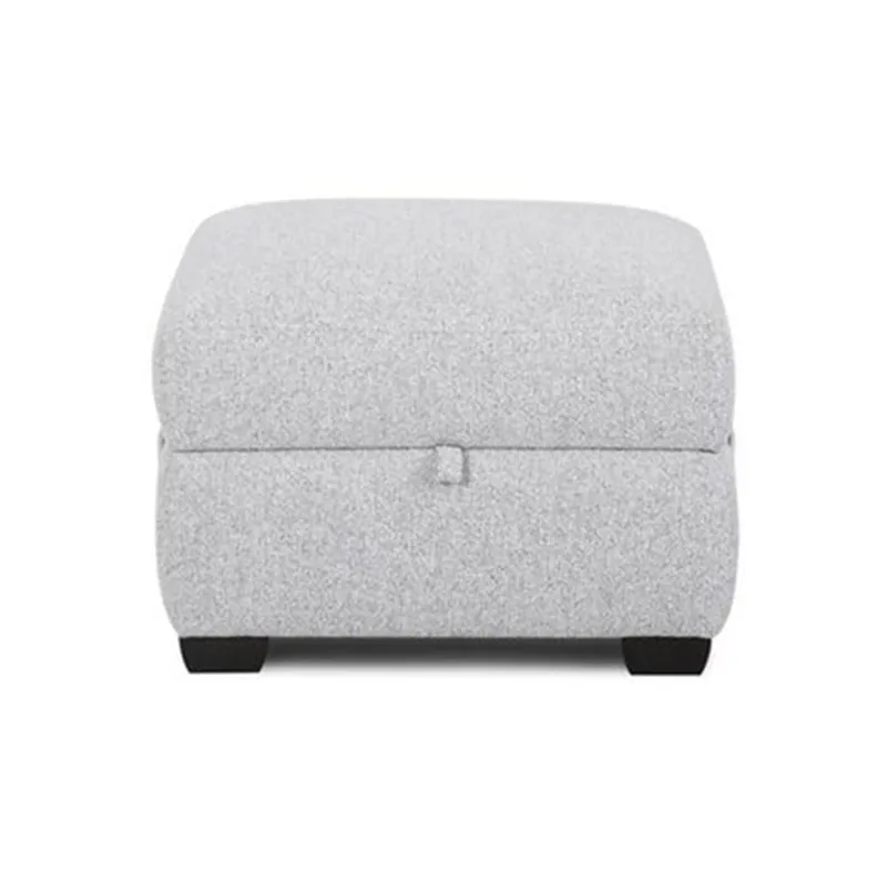 Lancer Square Shape Fabric Ottoman Pouffe Puffy for Foot Rest Home Furniture