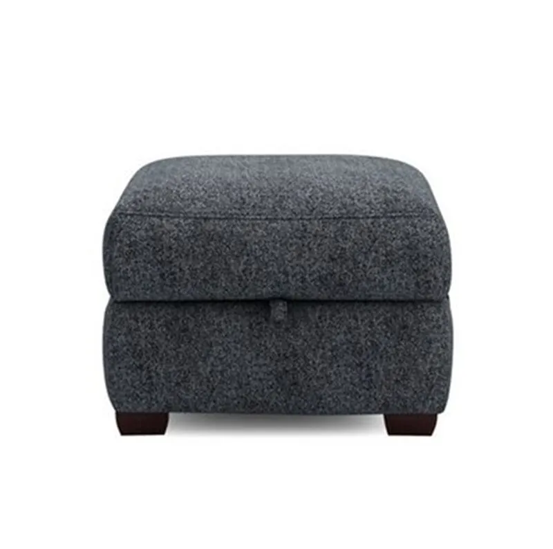 Lancer Square Shape Fabric Ottoman Pouffe Puffy for Foot Rest Home Furniture